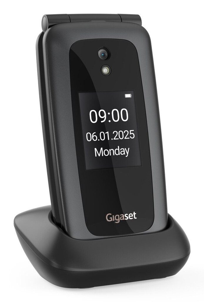 Gigaset GL795 7,11 cm (2.8") 142 g Zwart Seniorentelefoon - Afbeelding 5