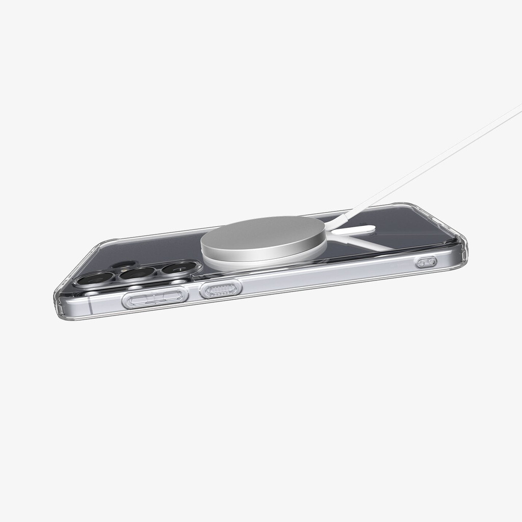 Spigen Ultra Hybrid Metal Ring (MagFit) mobiele telefoon behuizingen 17 cm (6.7") Hoes Transparant, Wit - Afbeelding 5