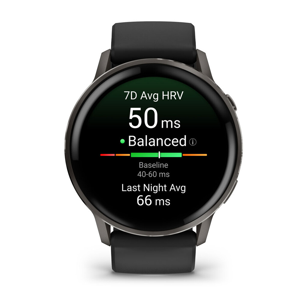 Garmin Venu 4 3,56 cm (1.4") AMOLED 45 mm Digitaal 454 x 454 Pixels Touchscreen Zwart Wifi GPS - Afbeelding 2