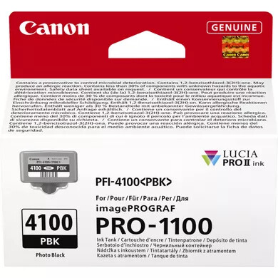 Canon LUCIA PRO II inktcartridge 1 stuk(s) Origineel Normaal rendement Foto zwart - Afbeelding 2