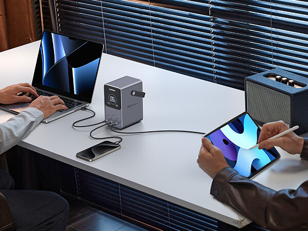 Ugreen Nexode Power Bank 48000 mAh Lithium Grijs - Afbeelding 3