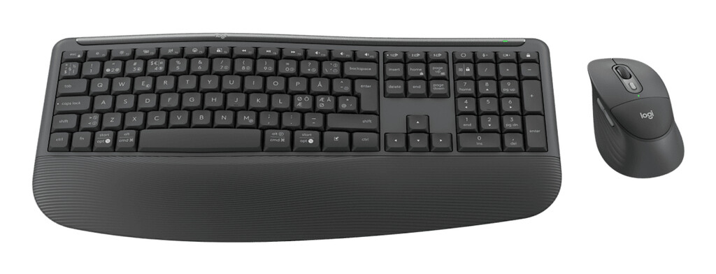 Logitech Signature Comfort Plus Combo MK880 for Business toetsenbord Inclusief muis Kantoor RF-draadloos + Bluetooth QWERTY Deen - Afbeelding 2