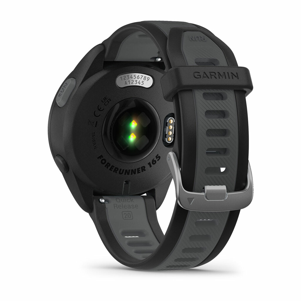 Garmin Forerunner 165 Music 3,05 cm (1.2") AMOLED 43 mm Digitaal 390 x 390 Pixels Touchscreen Zwart GPS - Afbeelding 6