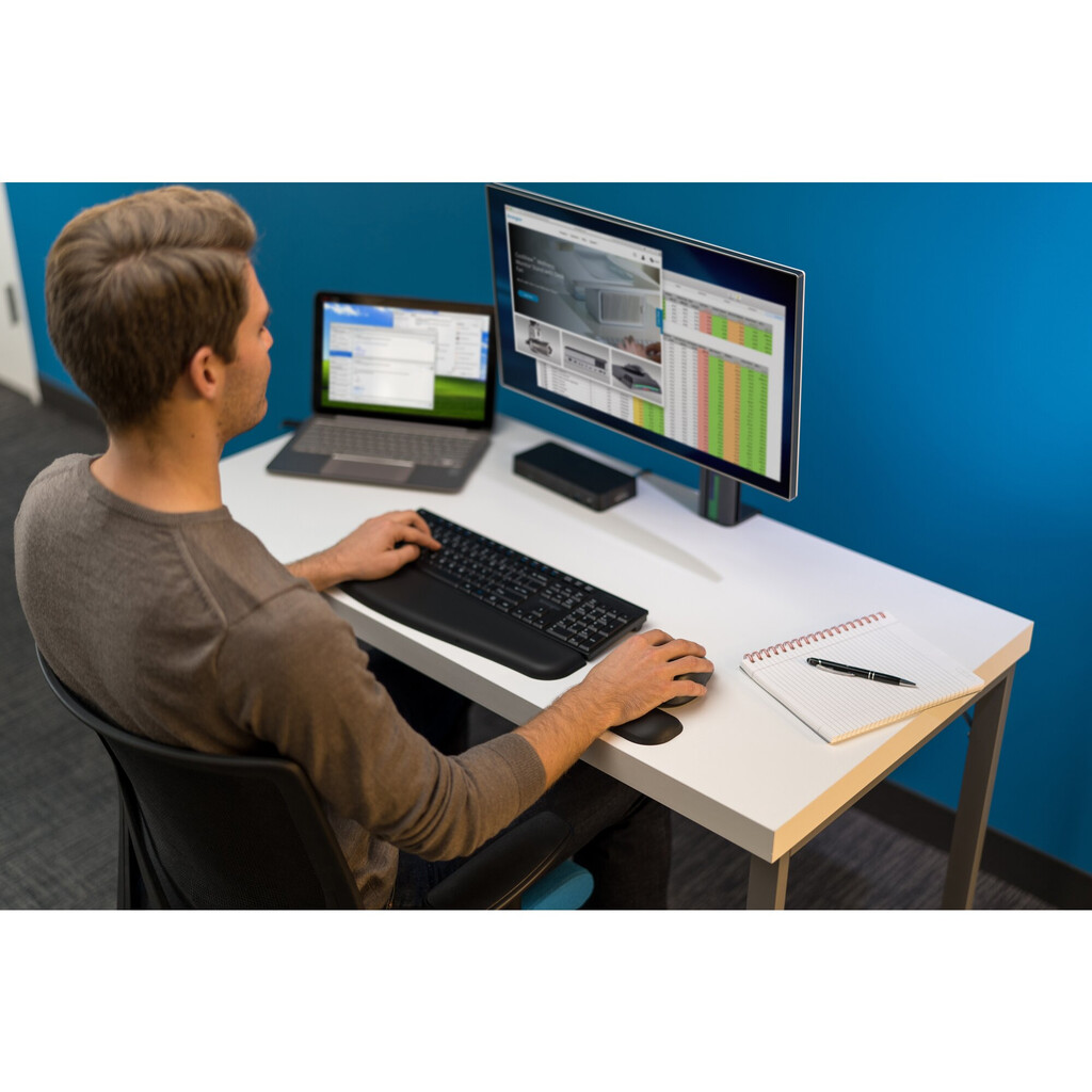 Kensington ErgoSoft-polssteun voor standaard toetsenborden - Afbeelding 2
