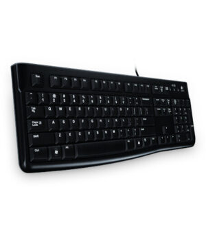 Logitech K120 toetsenbord USB QWERTY Estlands Zwart