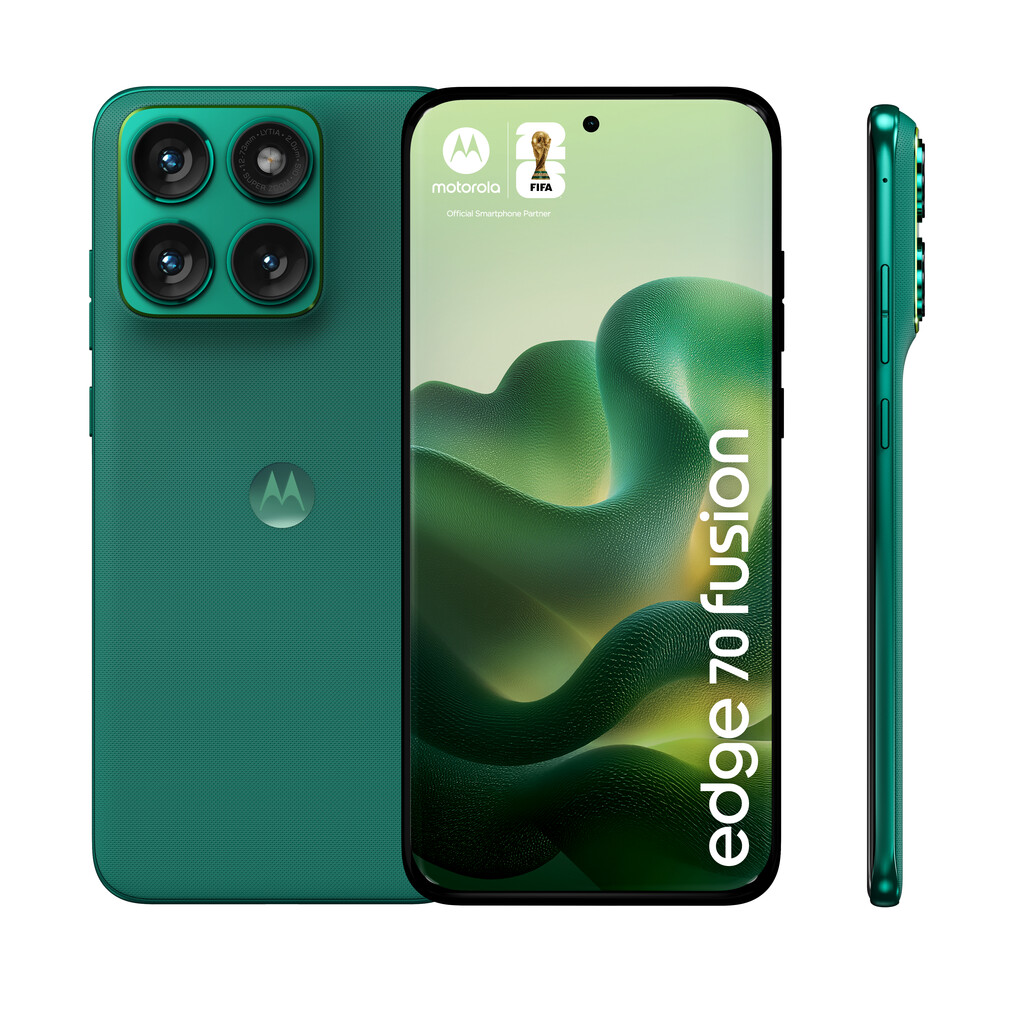 Motorola edge 70 fusion 17,2 cm (6.78") Dual SIM Android 16.0 5G USB Type-C 8 GB 256 GB 7000 mAh Groen - Afbeelding 2