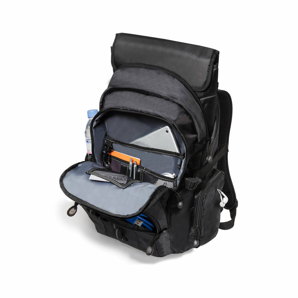 DICOTA D31008 laptoptas 39,6 cm (15.6") Rugzak Zwart - Afbeelding 3