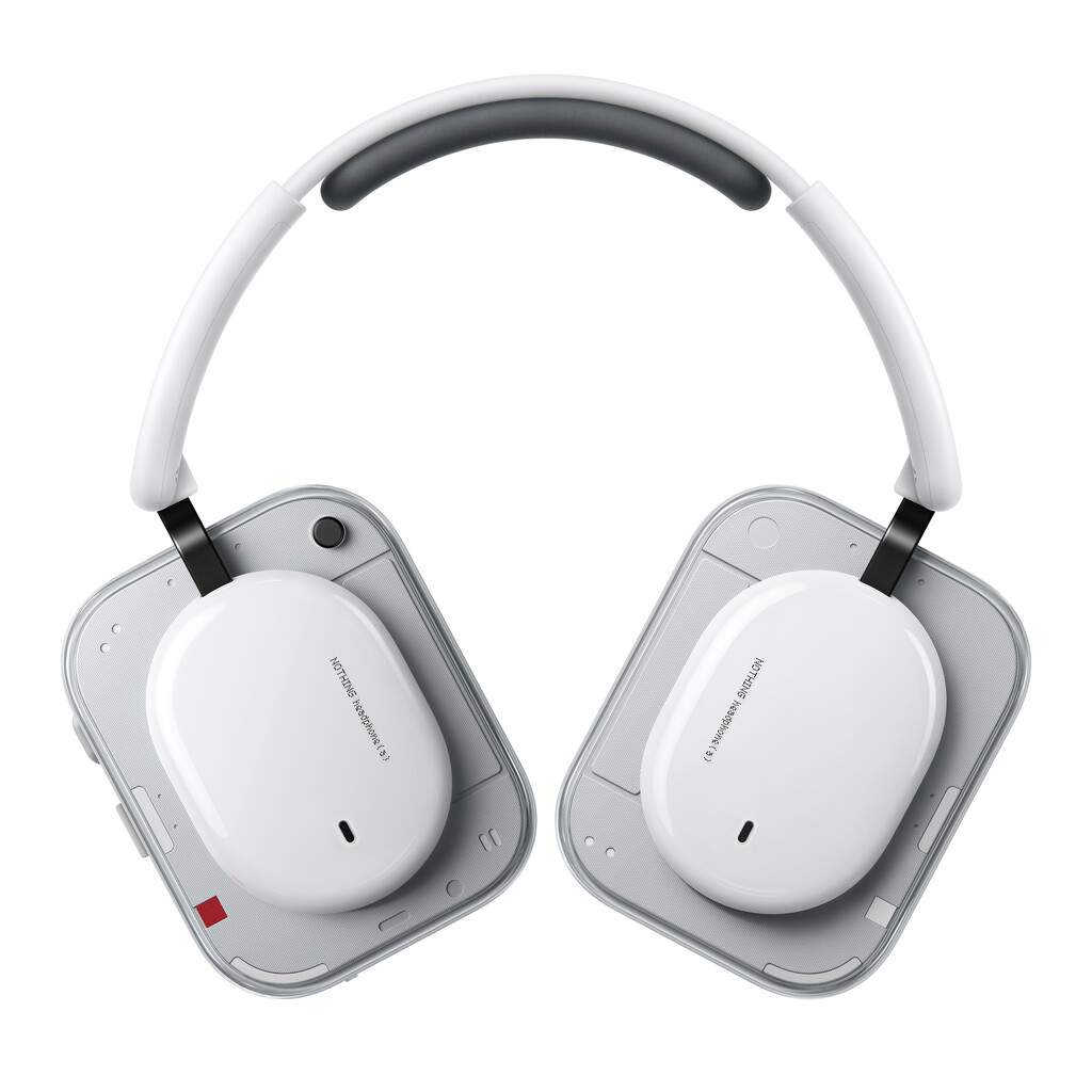 Nothing Headphone (a) Headset Bedraad en draadloos Hoofdband Muziek USB Type-C Bluetooth Wit - Afbeelding 4