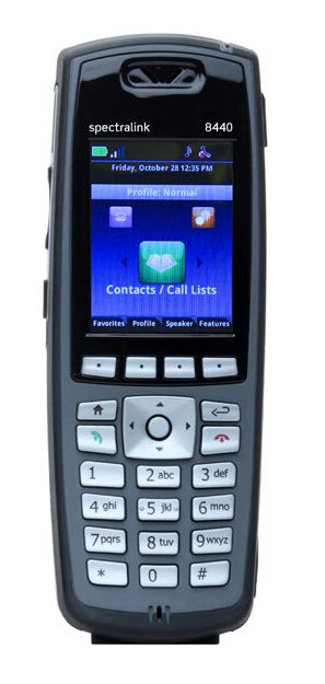 Spectralink 8440 Zwart