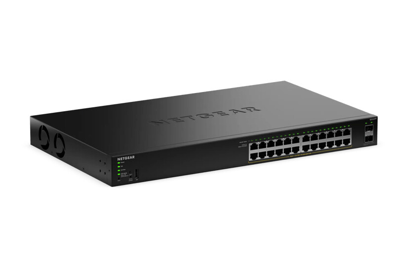 NETGEAR GS324TPv2 Managed L2/L3 Gigabit Ethernet (10/100/1000) Power over Ethernet (PoE) 1U Zwart