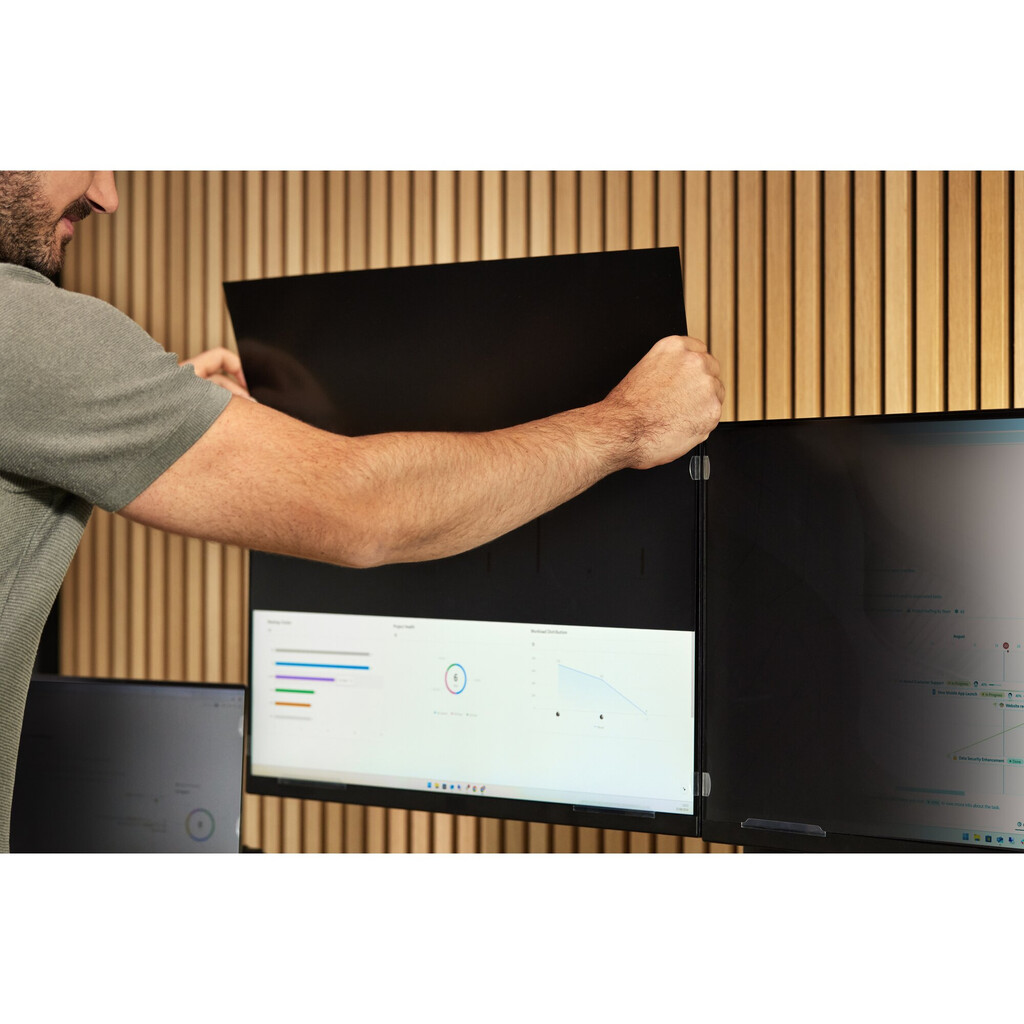 Kensington 2-way Removable Privacy Screen Filter voor Samsung F24T450GYU 24" Monitors 16:10 - Afbeelding 3