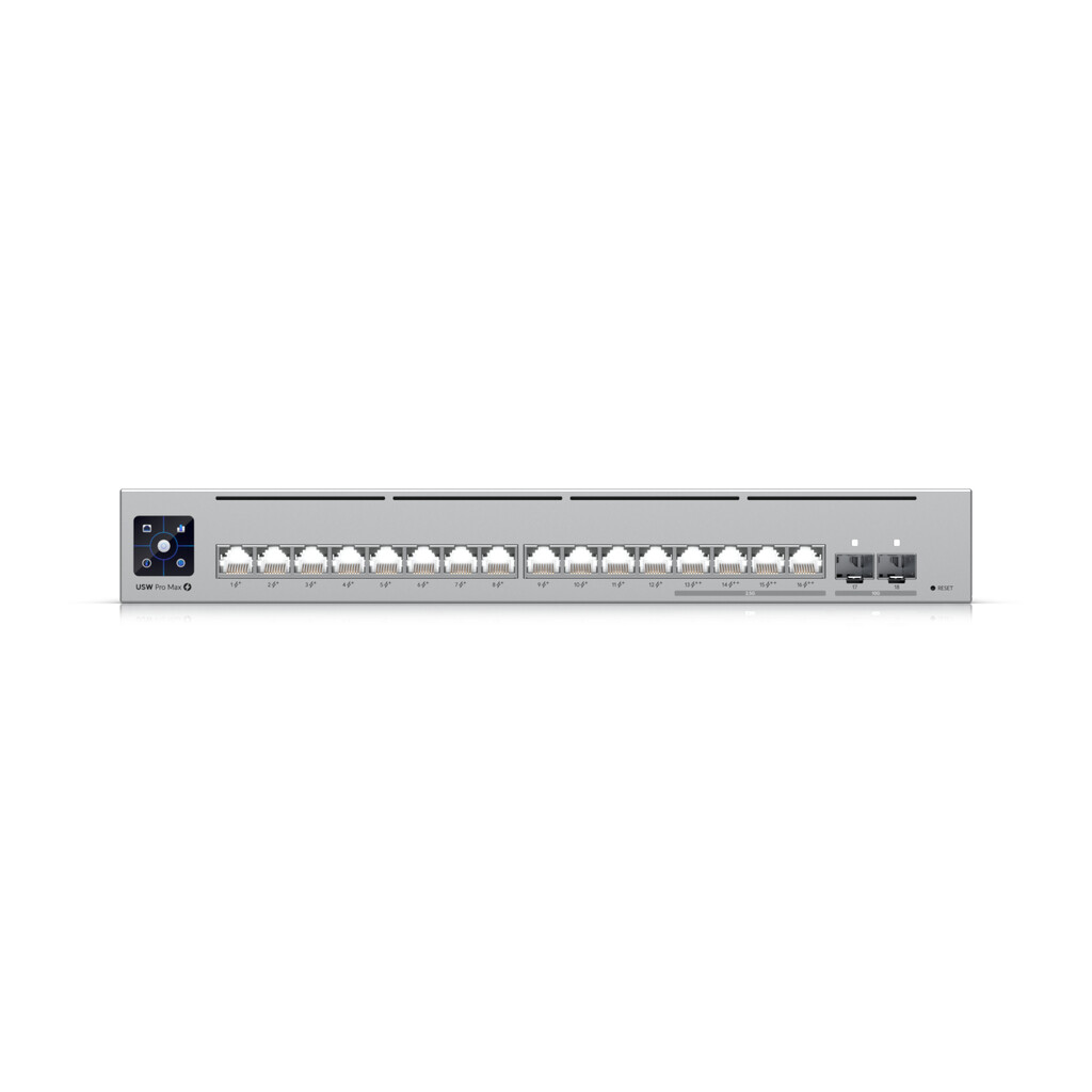 Ubiquiti Pro Max 16 PoE Managed L3 Gigabit Ethernet (10/100/1000) Power over Ethernet (PoE) Grijs - Afbeelding 2