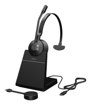 Jabra Engage 55 SE Headset Draadloos Hoofdband Kantoor/callcenter Zwart