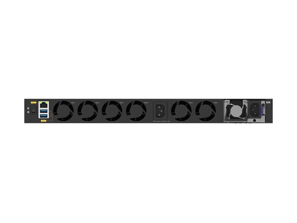 NETGEAR XSM4340V Managed L3 10G Ethernet (100/1000/10000) Power over Ethernet (PoE) 1U Zwart - Afbeelding 6
