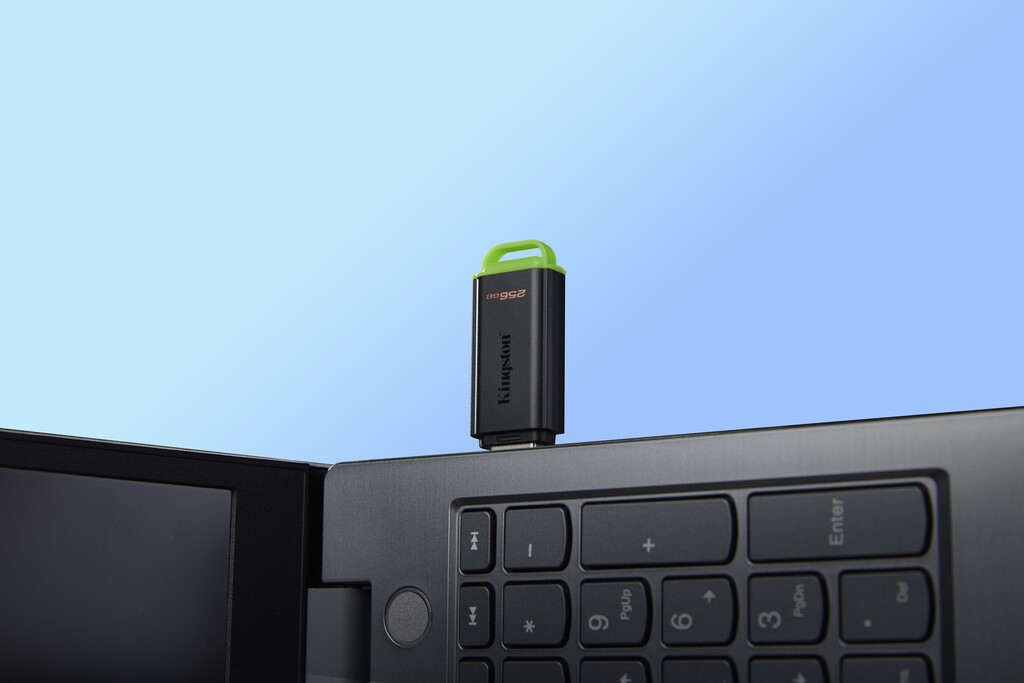 Kingston Technology DataTraveler 256GB Portable USB 3.2 Gen 1 Exodia Black/Green - Afbeelding 7
