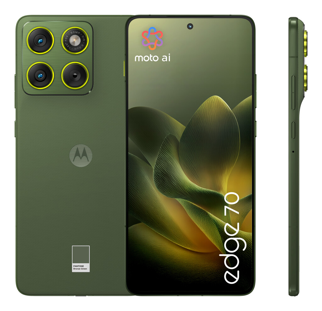 Motorola edge 70 17 cm (6.7") Dual SIM Android 16.0 5G USB Type-C 12 GB 512 GB 4800 mAh Groen - Afbeelding 17