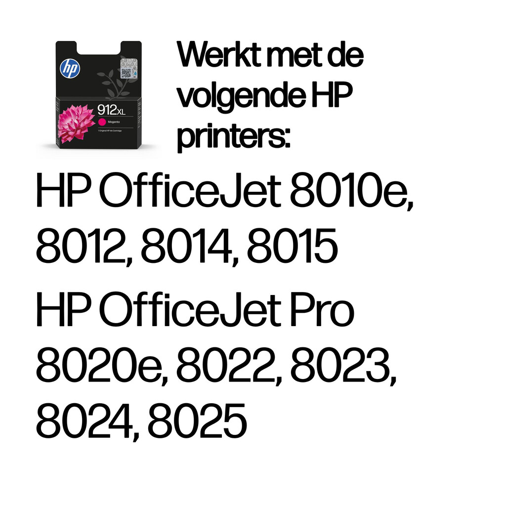 HP 912XL originele high-capacity magenta inktcartridge - Afbeelding 2