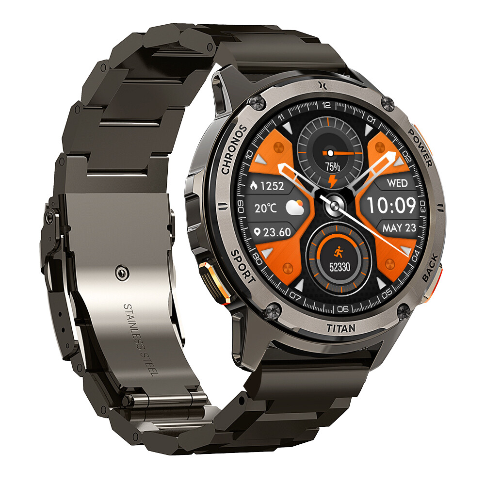 MaxCom FW110 3,63 cm (1.43") AMOLED Digitaal Touchscreen Zwart - Afbeelding 5