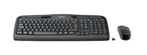 Logitech MK330 toetsenbord Inclusief muis Kantoor USB QWERTZ Duits Zwart