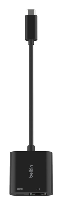 Belkin INC019BTBK laptop dock & poortreplicator Bedraad USB 3.2 Gen 1 (3.1 Gen 1) Type-C Zwart - Afbeelding 3