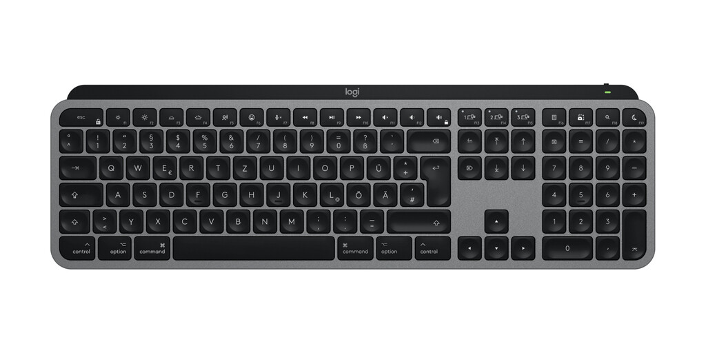 Logitech MX Keys S for Mac toetsenbord Kantoor Bluetooth QWERTZ Duits Grijs - Afbeelding 3