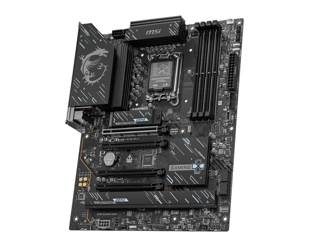 MSI Z890 GAMING WIFI moederbord Intel Z890 LGA 1851 (Socket V1) ATX - Afbeelding 4