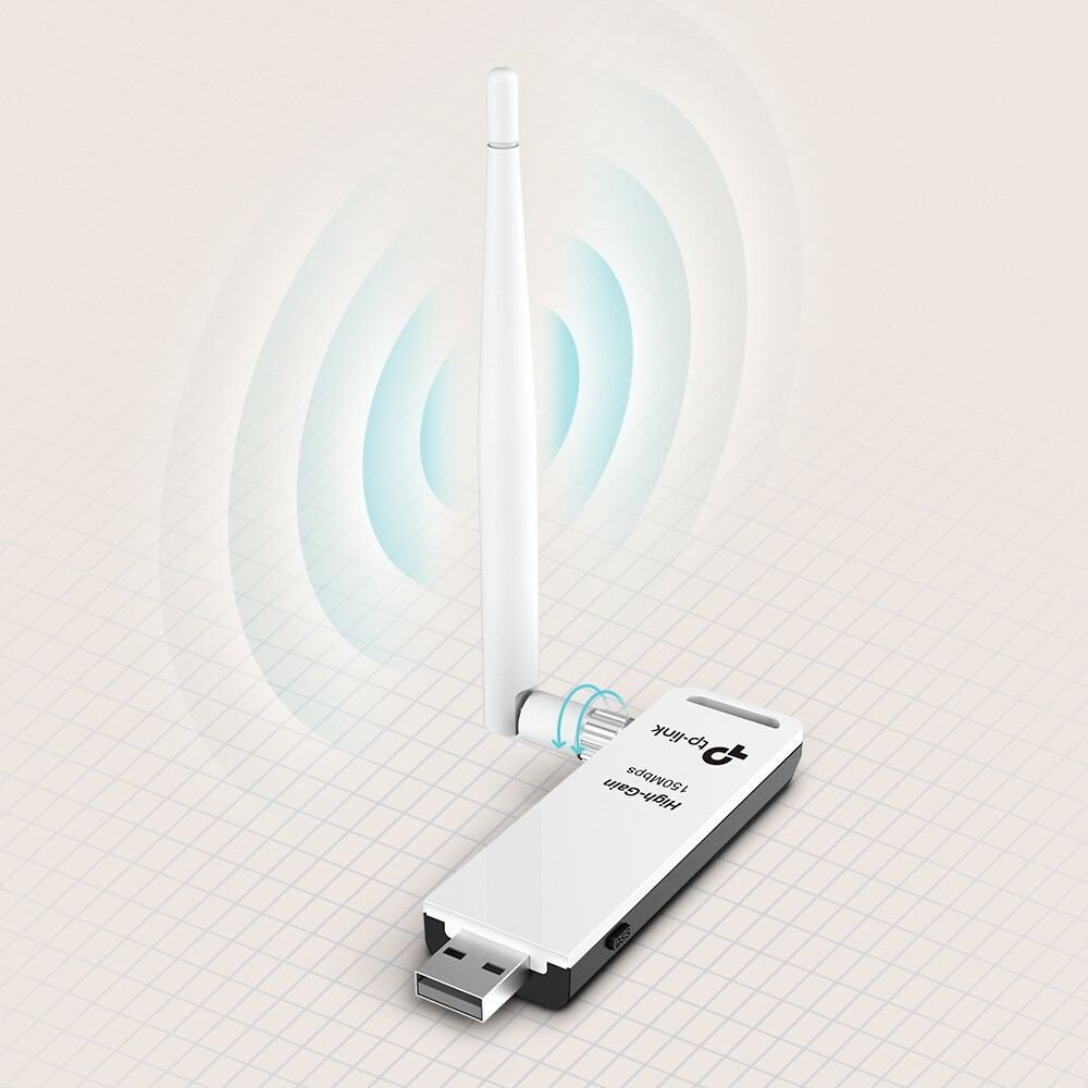 TP-Link TL-WN722N netwerkkaart WLAN 150 Mbit/s - Afbeelding 4