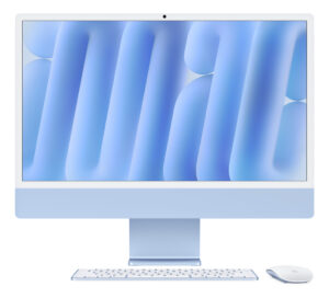 Apple iMac Apple M M4 59,7 cm (23.5") 4480 x 2520 Pixels Alles-in-één-pc 16 GB 256 GB SSD macOS Sequoia Wi-Fi 6E (802.11ax) Blau