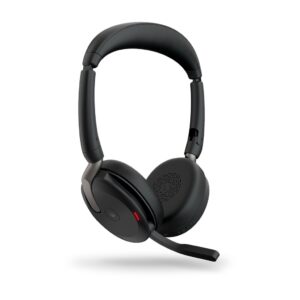 Jabra Evolve2 65 Flex Headset Draadloos Hoofdband Kantoor/callcenter USB Type-A Bluetooth Oplaadhouder