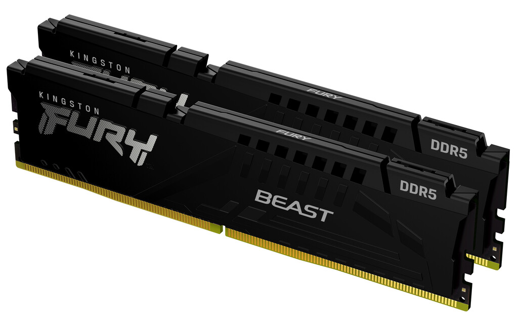 Kingston Technology FURY Beast 64GB 5600MT/s DDR5 CL36 DIMM (set van 2) Black