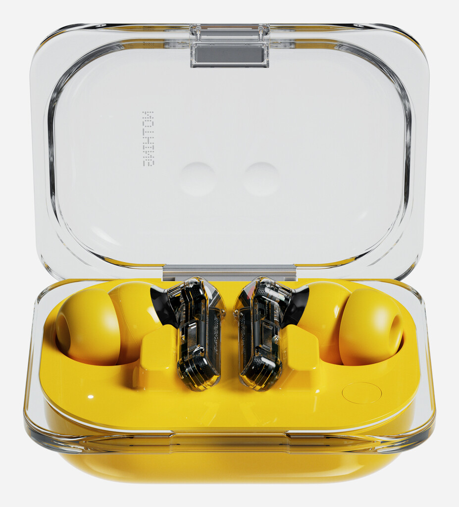 Nothing Ear (a) Headset True Wireless Stereo (TWS) In-ear Oproepen/muziek USB Type-C Bluetooth Geel - Afbeelding 7