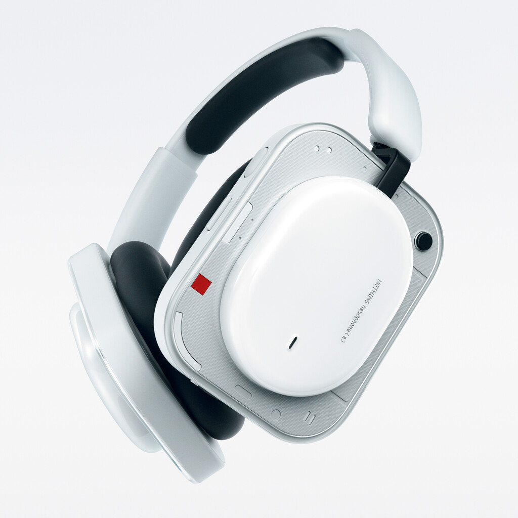 Nothing Headphone (a) Headset Bedraad en draadloos Hoofdband Muziek USB Type-C Bluetooth Wit