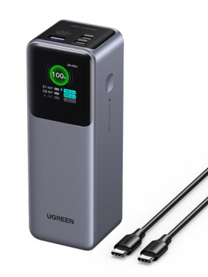 Ugreen 25000mAh 200W Fast Charging Powerbank Grijs