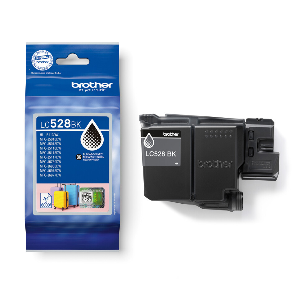 Brother LC528BK inktcartridge 1 stuk(s) Origineel Zwart - Afbeelding 3