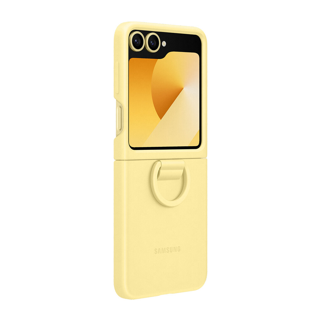 Samsung EF-PF741TYEGWW mobiele telefoon behuizingen 17 cm (6.7") Hoes Geel - Afbeelding 3