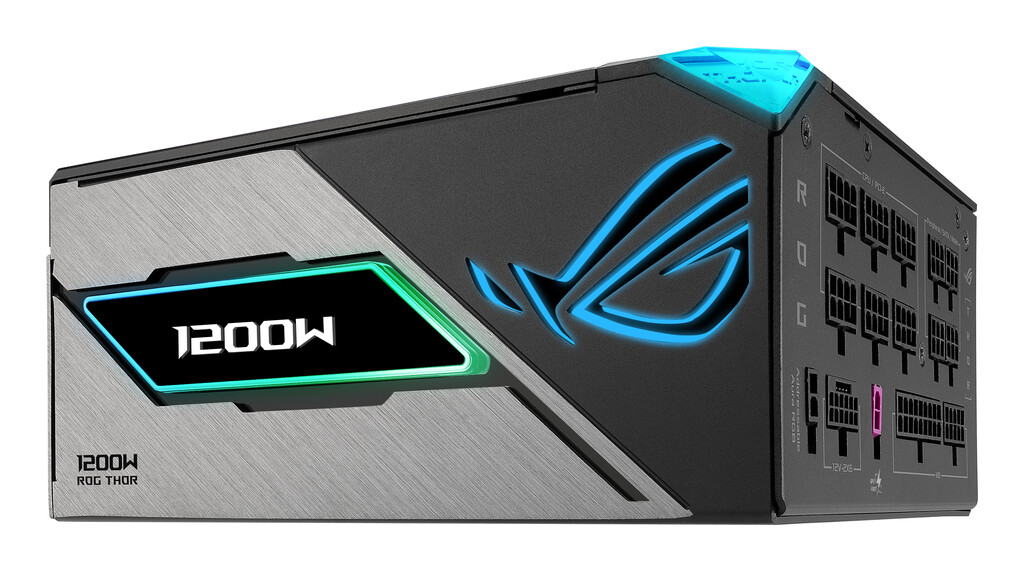 ASUS ROG -THOR-1200P3-GAMING-E power supply unit 1200 W 24-pin ATX ATX Zwart - Afbeelding 6