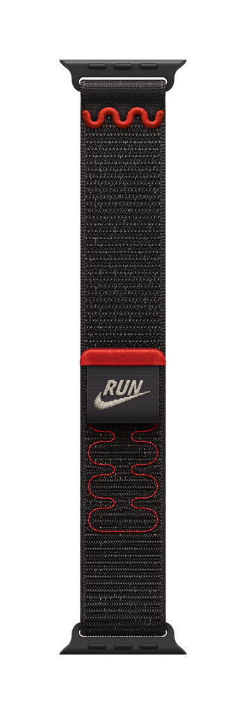Apple Nike Sport Loop Band Zwart Nylon, Gerecycled polyester, Spandex - Afbeelding 3