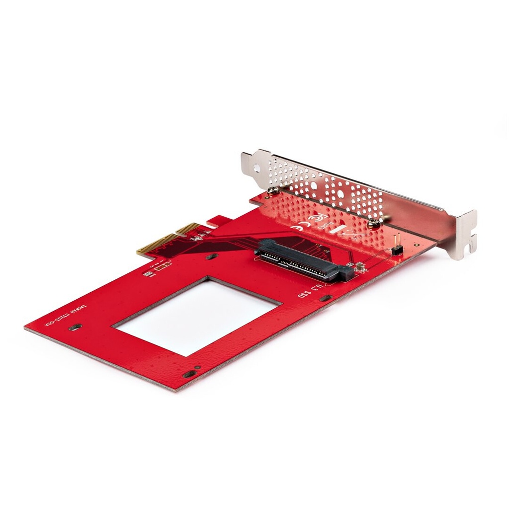 StarTech.com U.3 naar PCIe Adapter Kaart, PCIe 4.0 x4 Adapter voor 2.5" U.3 NVMe SSDs, SFF-TA-1001 PCI Express Uitbreidingskaart - Afbeelding 2