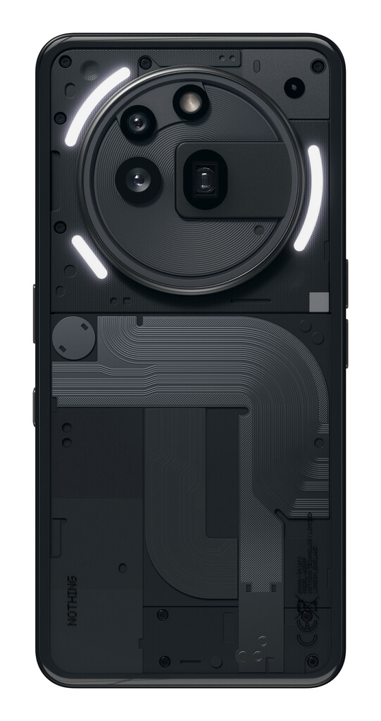 Nothing Phone (3a) Pro 17,2 cm (6.77") Dual SIM Android 15 5G USB Type-C 12 GB 256 GB 5000 mAh Zwart - Afbeelding 3