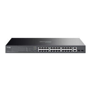 TP-Link ES228GP netwerk-switch Managed L2 Gigabit Ethernet (10/100/1000) Power over Ethernet (PoE) Zwart