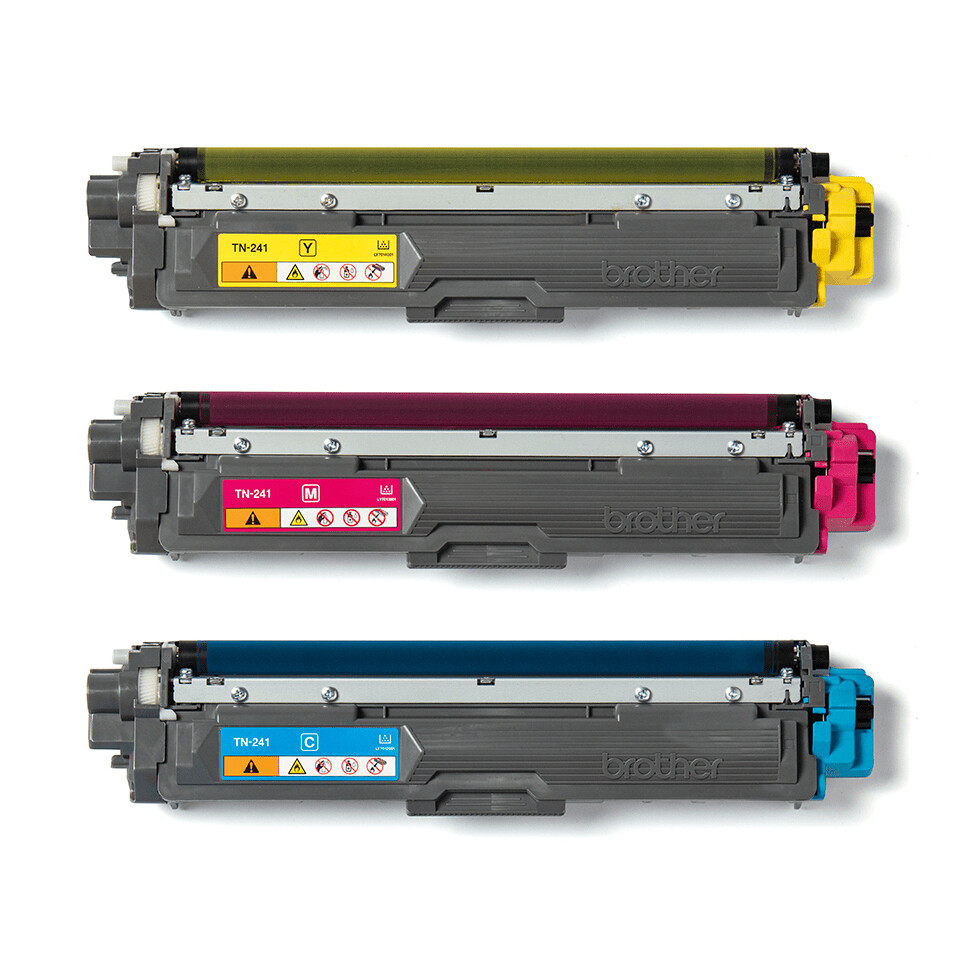 Brother TN-241CMY tonercartridge 3 stuk(s) Origineel Cyaan, Magenta, Geel - Afbeelding 4