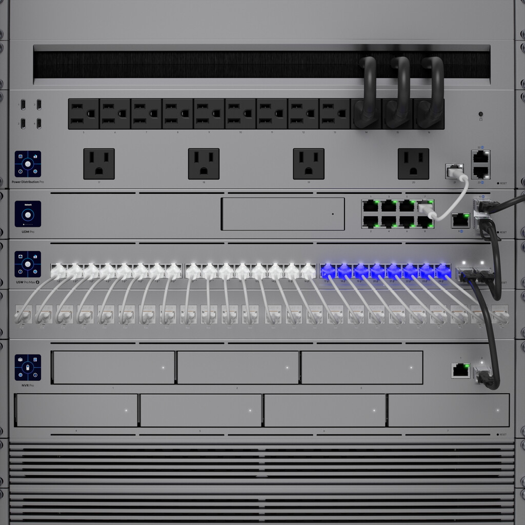 Ubiquiti USW-Pro-Max-24-PoE L3 2.5G Ethernet (100/1000/2500) Power over Ethernet (PoE) Grijs - Afbeelding 9