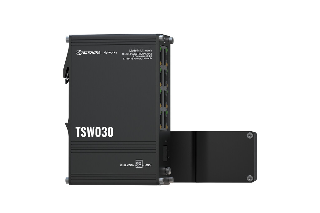 Teltonika NETWORKS TSW030 8-Port Ethernet Switch Unmanaged Fast Ethernet (10/100) Zwart - Afbeelding 9