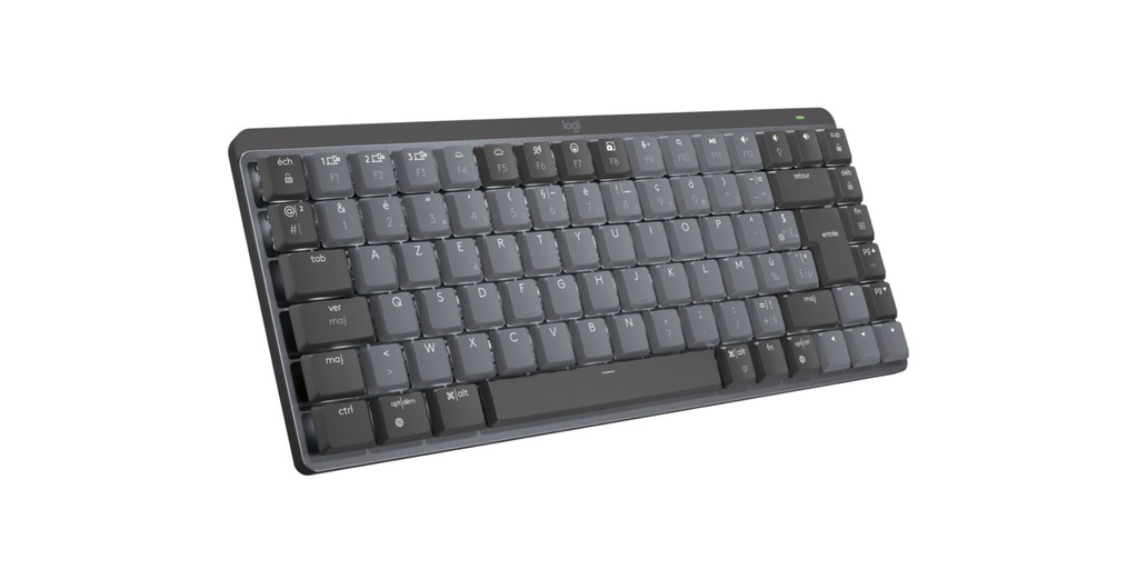 Logitech Master MX Mechanical Mini toetsenbord Kantoor RF-draadloos + Bluetooth AZERTY Frans Grafiet - Afbeelding 2
