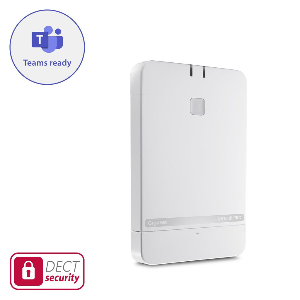 Gigaset N610 IP PRO DECT basis station Wit - Afbeelding 3