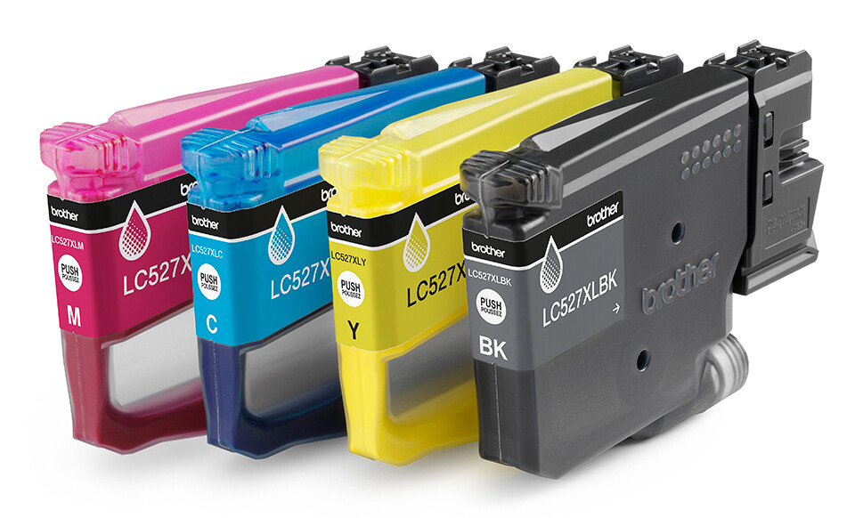 Brother LC527XLVAL inktcartridge 4 stuk(s) Origineel Hoog (XL) rendement Zwart, Cyaan, Magenta, Geel - Afbeelding 3