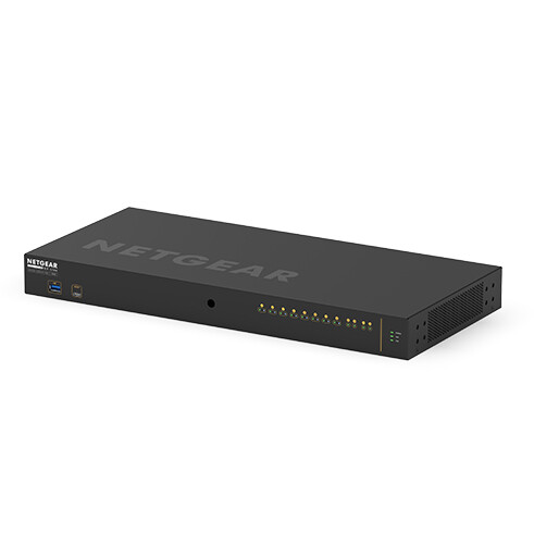 NETGEAR GSM4212P Managed L2/L3 Gigabit Ethernet (10/100/1000) Power over Ethernet (PoE) 1U Zwart - Afbeelding 5