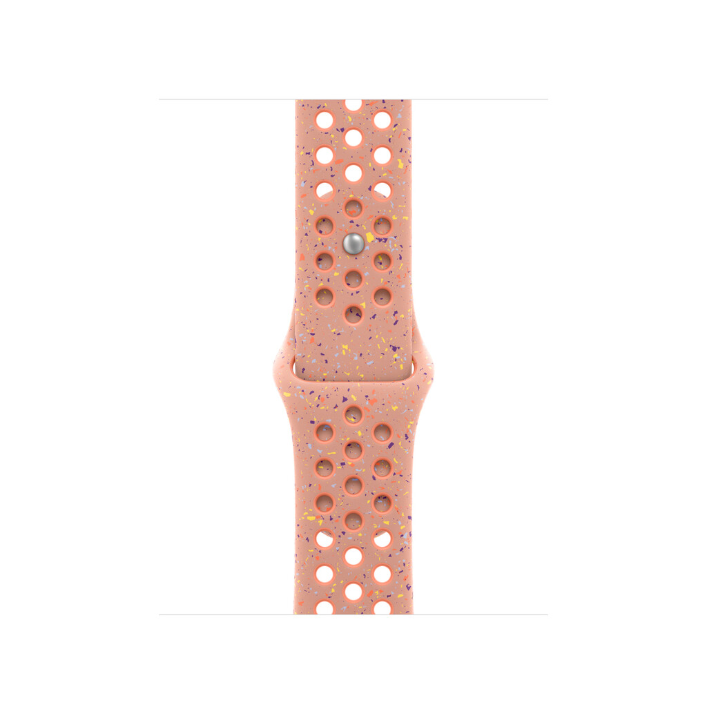 Apple MGAQ4ZM/A slimme draagbare accessoire Band Roze Aluminium, Fluorelastomeer