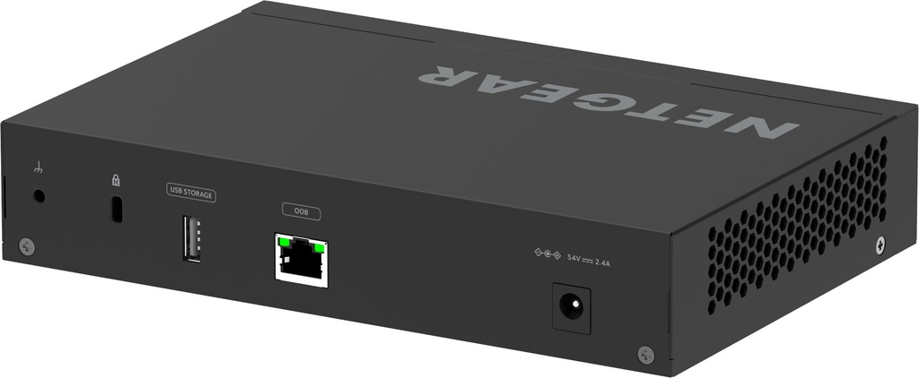 NETGEAR GSM4210PD Managed L2/L3 Gigabit Ethernet (10/100/1000) Power over Ethernet (PoE) Zwart - Afbeelding 5