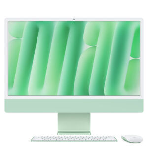 Apple iMac Apple M M4 59,7 cm (23.5") 4480 x 2520 Pixels Alles-in-één-pc 24 GB 512 GB SSD macOS Sequoia Wi-Fi 6E (802.11ax) Groe